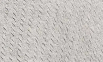 Foxcroft Aspyn Cable Stitch Snap Front Knit Cape In Gray