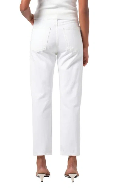 Agolde Fran High Rise Wide Leg Low Slung Cuffed Jeans In Milkshake In Animal Print