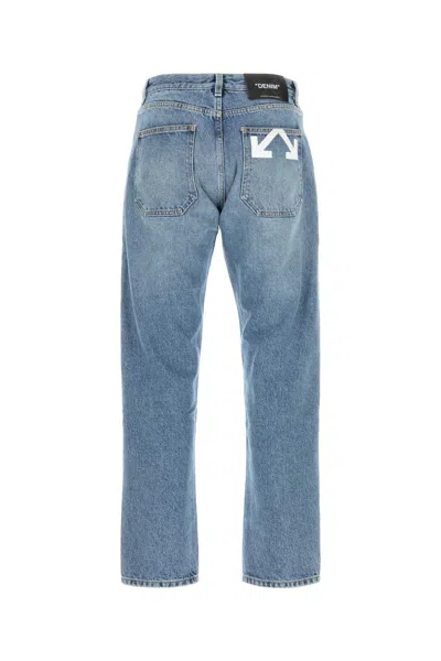 Off-white Denim Jeans In Blue