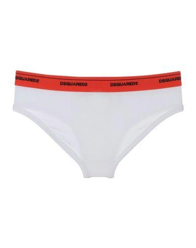 Shop Dsquared2 Brief In White