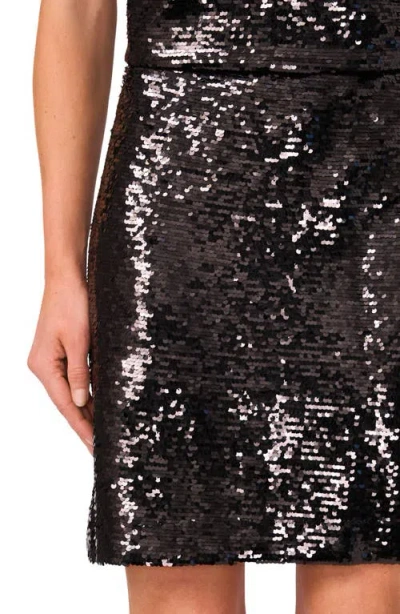 Halogen ® Sequin Miniskirt In Black