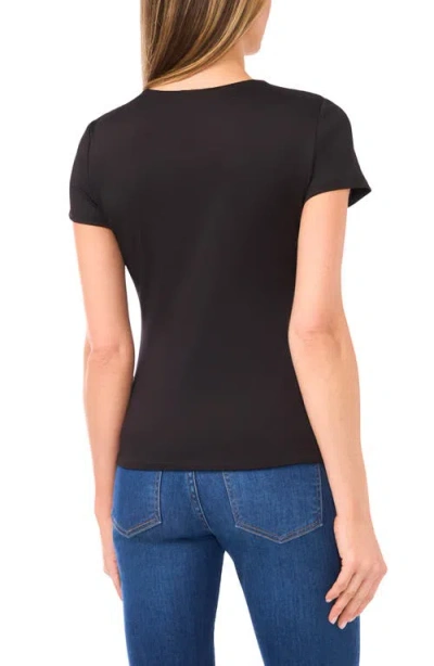 Halogen ® Rhinestone Compression T-shirt In Animal Print