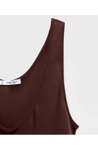 Mango Luisa Tank Dress In Pattern