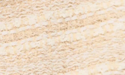 Mango Tweed Jacket In Sand