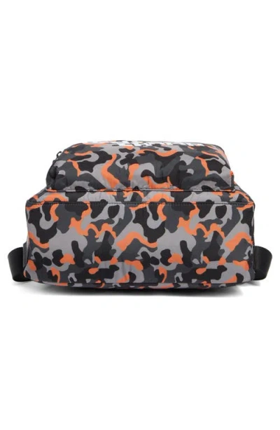 Longchamp Camo Backpack In Gray