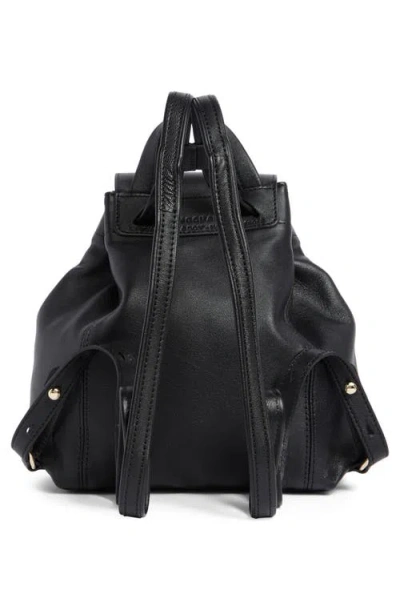 Longchamp Embroidered Leather Backpack