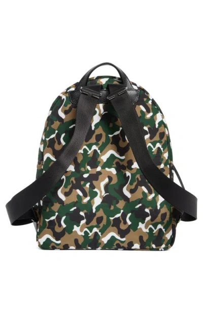 Longchamp Camo Backpack In Brown
