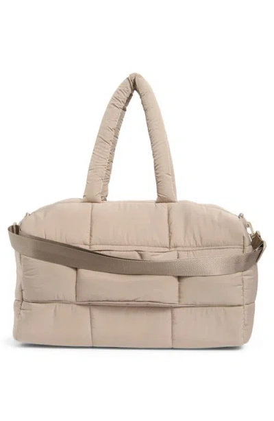Mytagalongs Cloud Duffle Bag In White