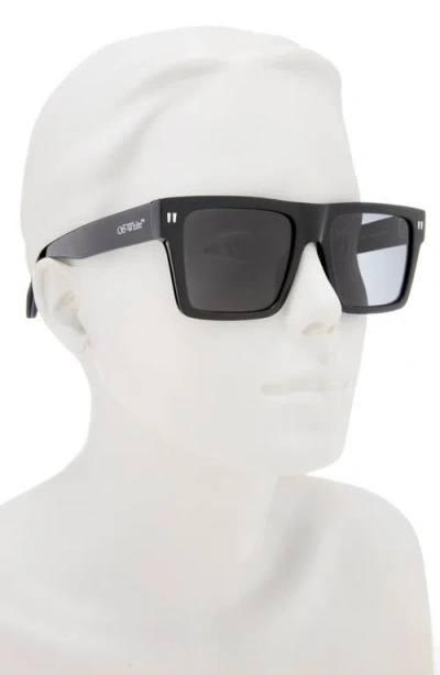 Off-white Lawton Rectangular Sunglasses In Black