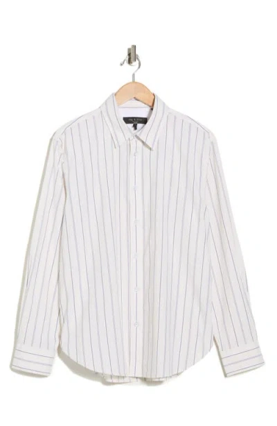 Rag & Bone Griffin Stripe Button-up Shirt In Multi
