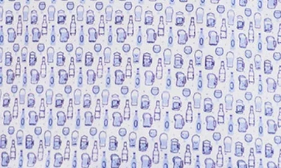 Tailorbyrd Bottoms Up Print Performance Polo In Multi