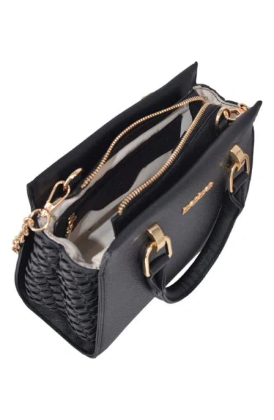 Bebe Katriel Small Satchel In Black