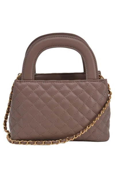 Bebe Sofie Mini Satchel In Brown