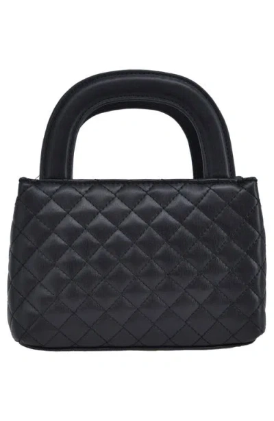 Bebe Sofie Small Satche With Matching Wallet In Black