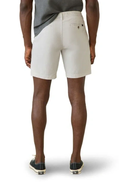 Faherty Essential 8-inch Chino Shorts In Metallic