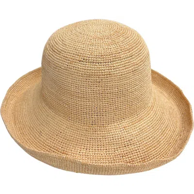 Marcus Adler Raffia Sun Hat In Purple
