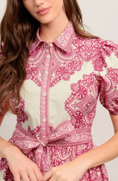 Flying Tomato Printed Minidress In Multi