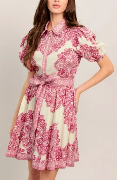 Flying Tomato Printed Minidress In Multi