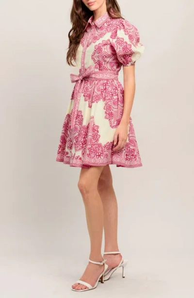 Flying Tomato Printed Minidress In Multi