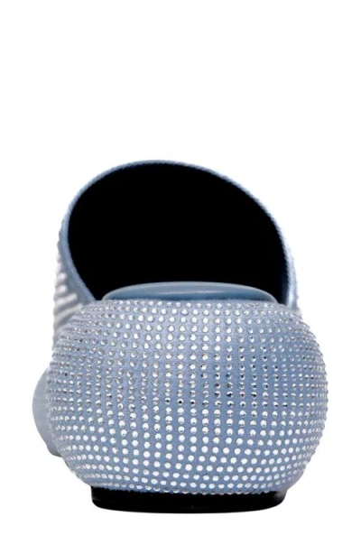 Ninety Union Bling Platform Sandal In Blue