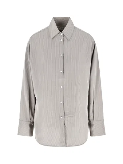Rohe Striped Shirt In Gray