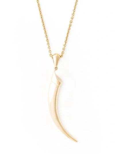 Shop Shaun Leane 'knife Edge' Long Necklace - Metallic