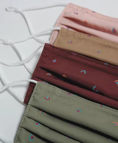 Caraa 4 Iron-free Printed Masks In Multi