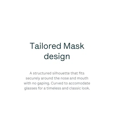 Caraa 3 Tailored Masks In Multi