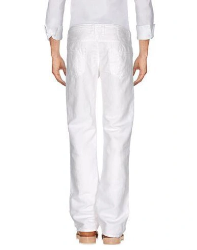 Shop Diesel Casual Pants In White