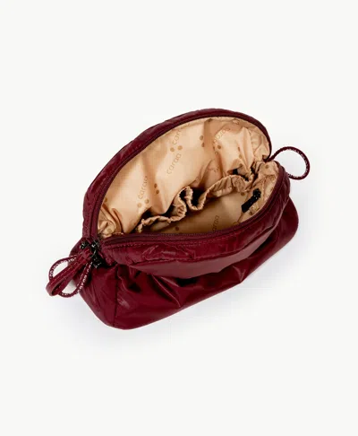 Caraa Portobello Cosmetic Bag In Red
