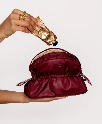 Caraa Portobello Cosmetic Bag In Red