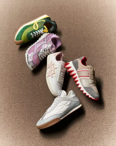 Bottega Veneta Orbit Mesh Technical Fabric Lace Up Sneakers In Multi