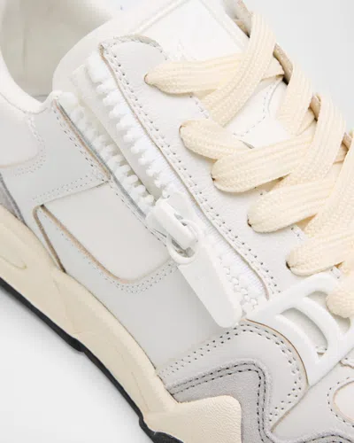 Giuseppe Zanotti Contemporary Low Top Sneakers With Zip Detail In Multi