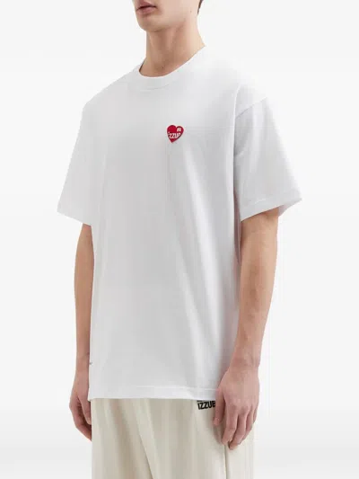 Izzue Logo-patch T-shirt In White