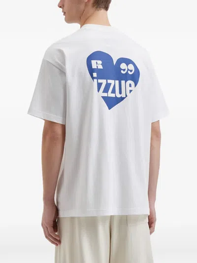 Izzue Logo-patch T-shirt In White
