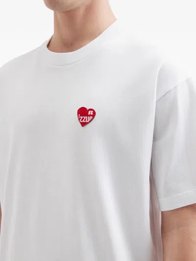 Izzue Logo-patch T-shirt In White