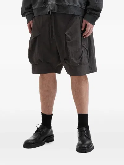Five Cm Cargo-pocket Shorts In Gray