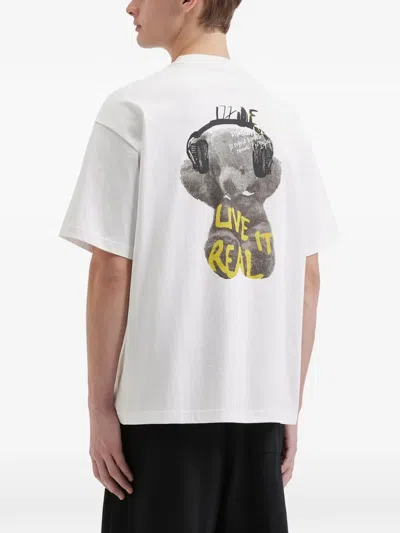 Izzue Printed T-shirt In White