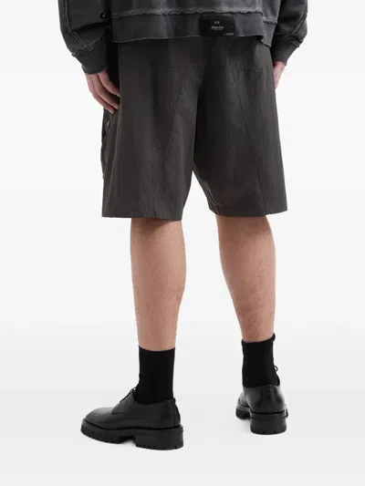Five Cm Cargo-pocket Shorts In Gray
