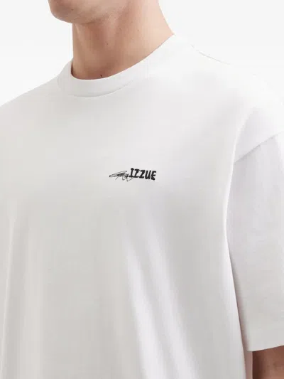 Izzue Printed T-shirt In White