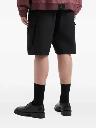 Five Cm Cargo-pocket Shorts In Black