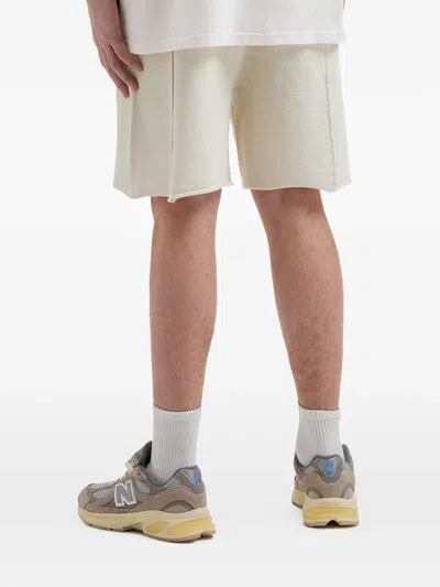 Five Cm Drawstring Panelled Shorts In Neutral