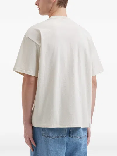 Izzue Graphic Print T-shirt In White
