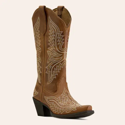 Ariat Round Up Collins Western Boot In Brown