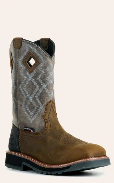 Wolverine Rancher Pro Composite Toe Work Boot In Brown