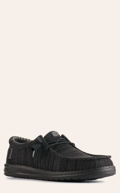 Hey Dude Wally Stretch Sox Slipon In Animal Print