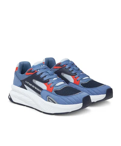 Ea7 Crusher Sonic Mix Sneakers In Multi