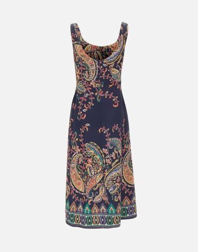 Etro Polyester Elastane Dress In Multi