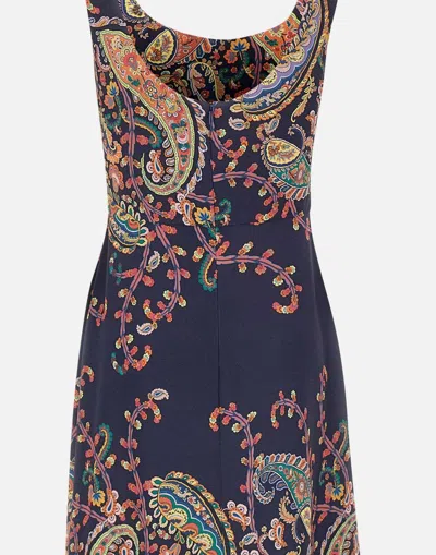 Etro Polyester Elastane Dress In Multi