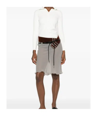 Totême Button-up Cardigan In White